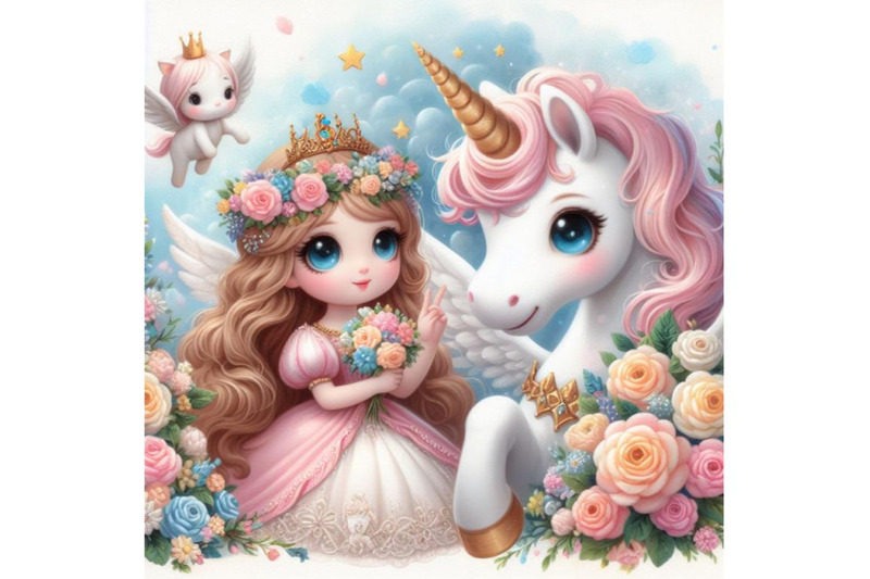 4-cute-cartoon-fairy-tale-princess