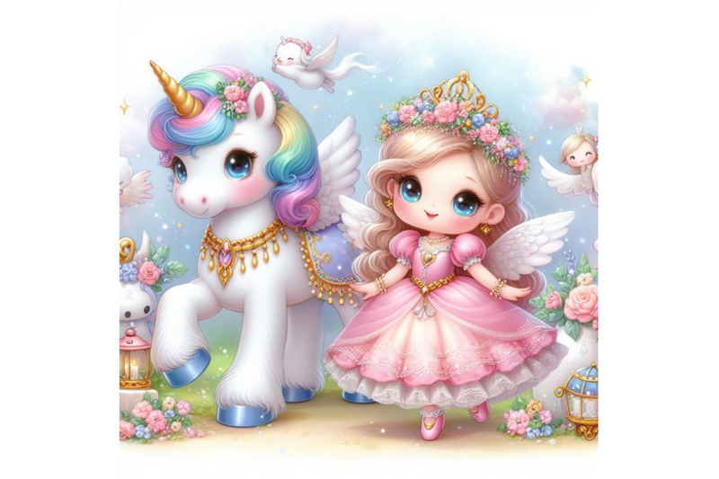 4-cute-cartoon-fairy-tale-princess