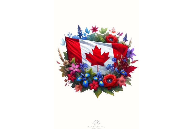 canadian-flag-sublimation-design