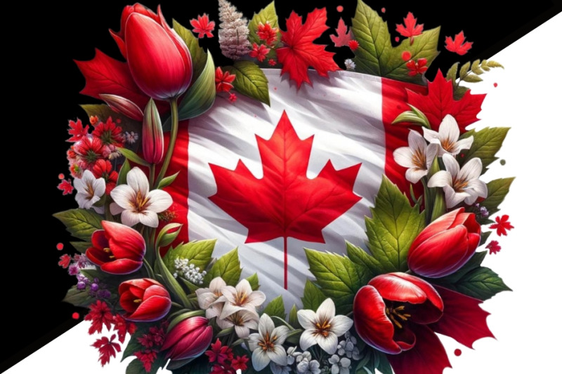 canadian-flag-sublimation-design