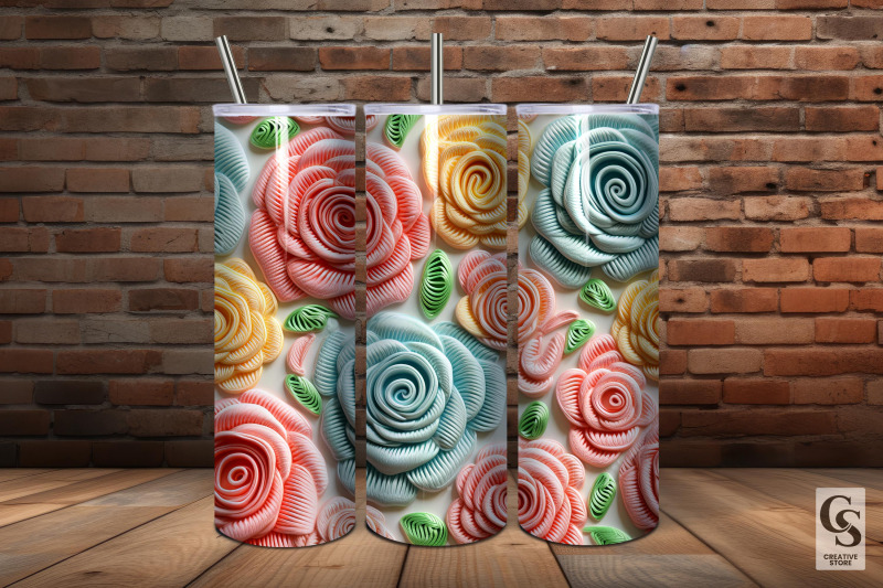 pastel-3d-roses-embroidery-seamless-patterns