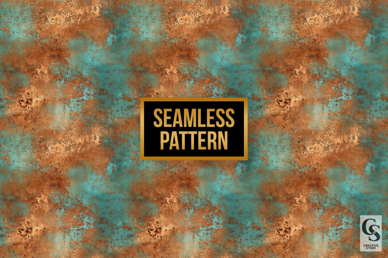 blue-copper-patina-digital-papers