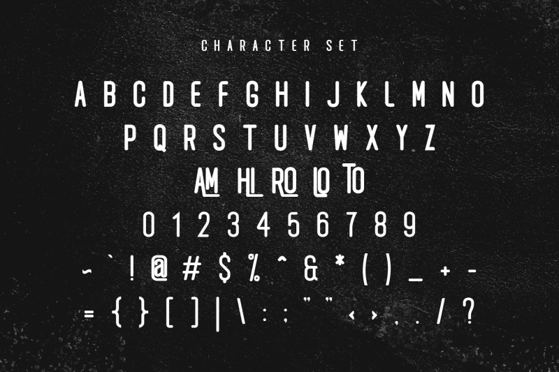 hirosto-display-font