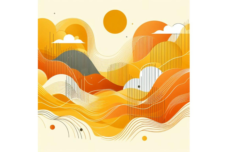 a-bundle-of-4-abstract-yellow-and-orange-background-b