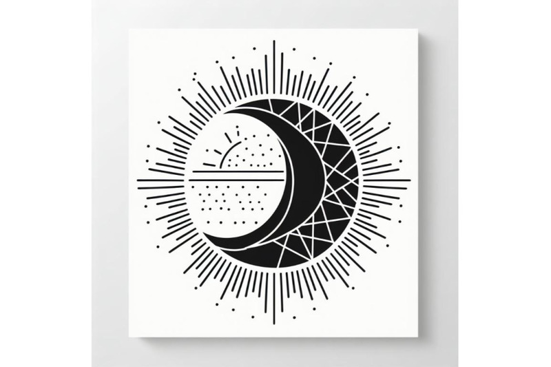 bundle-of-4-abstract-sun-moon-print-boho-minimalist-p