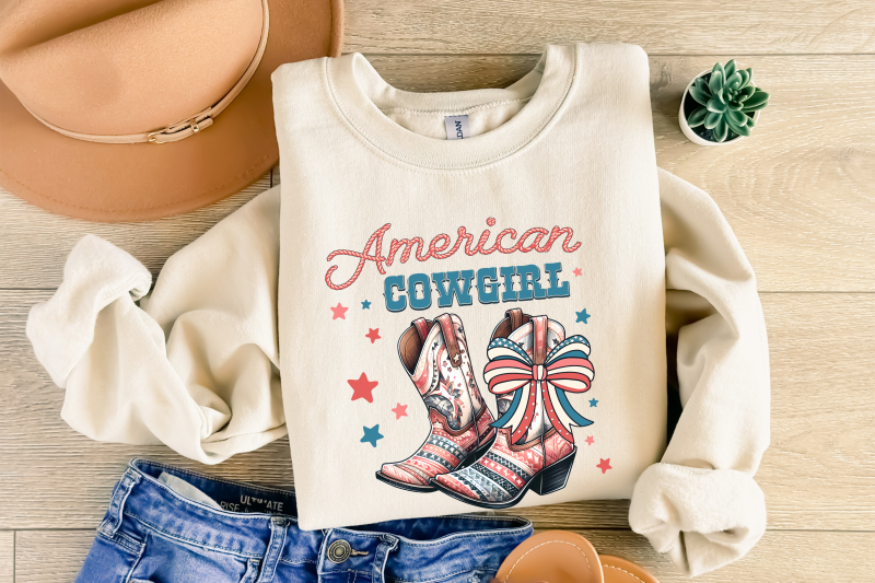 american-cowgirl-png-4th-of-july-coquette-retro-america-designs-western-amp-cowboy-styles-cowgirl-boots-patriotic-sublimation