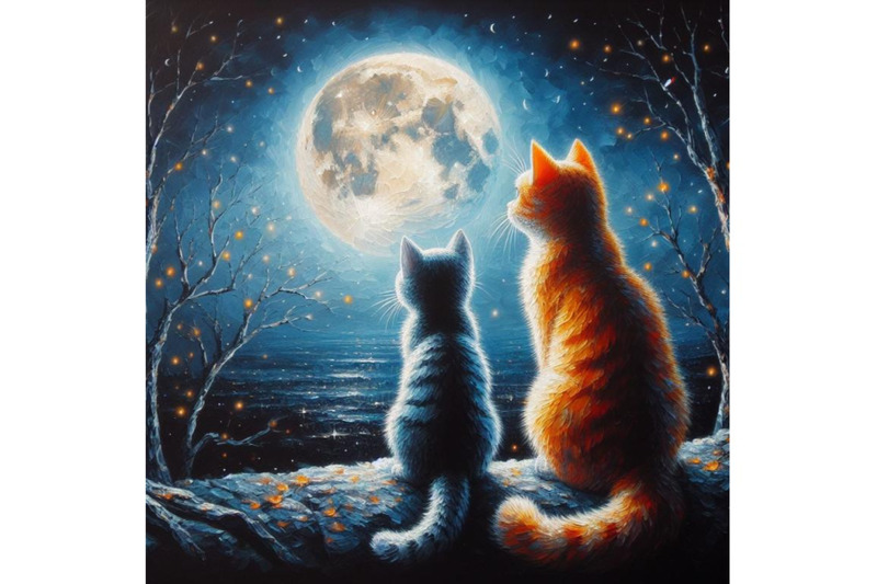 4-oil-paint-couple-of-cats