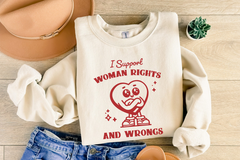 i-support-women-039-s-rights-and-wrongs-png-funny-feminist-design-retro-heart-international-women-039-s-day-meme-t-shirt-women-039-s-rights