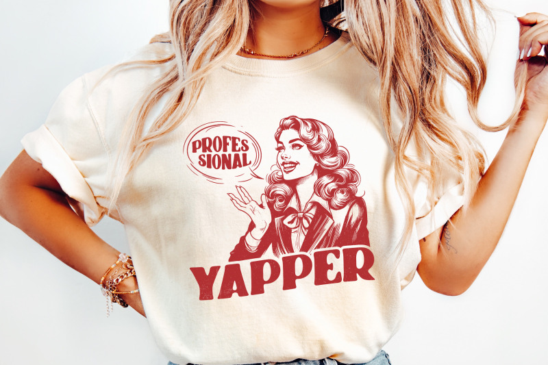 professional-yapper-png-retro-sublimation-design-funny-yapping-tee-instant-digital-download