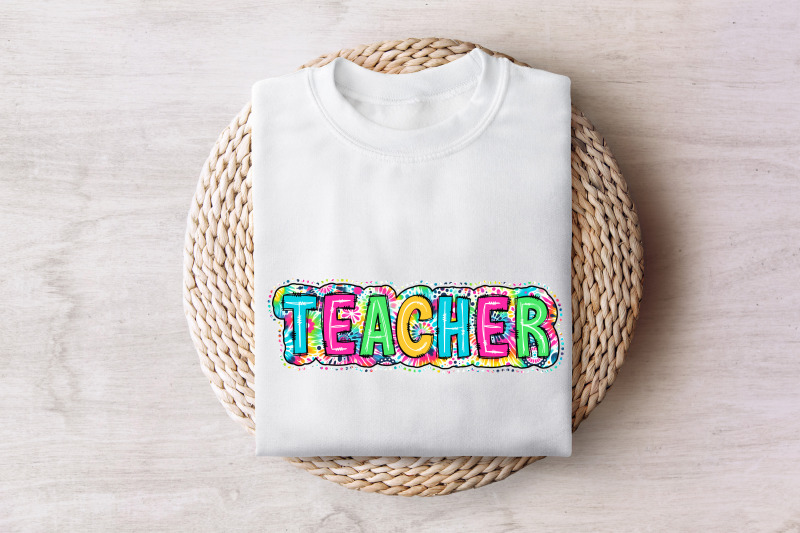 teacher-png-bright-paisley-floral-scribble-doodle-school-digital-file-sublimation-download-dtf-bright-floral-trendy-teacher-png