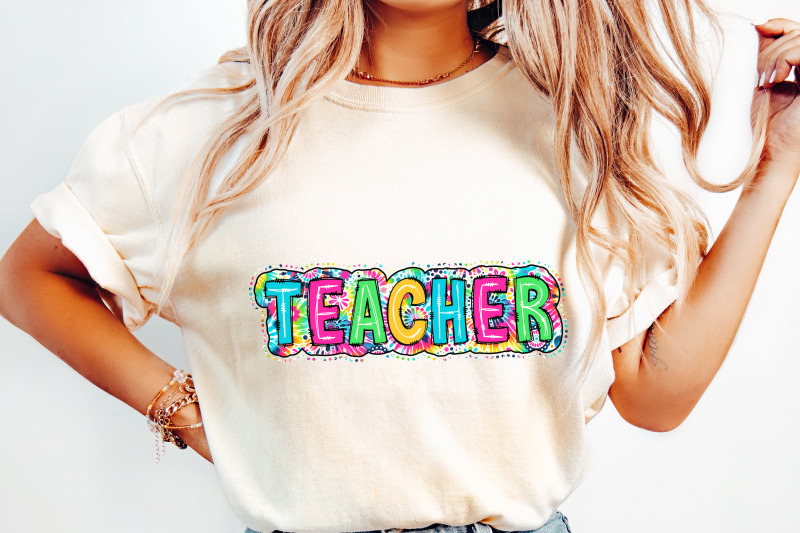 teacher-png-bright-paisley-floral-scribble-doodle-school-digital-file-sublimation-download-dtf-bright-floral-trendy-teacher-png