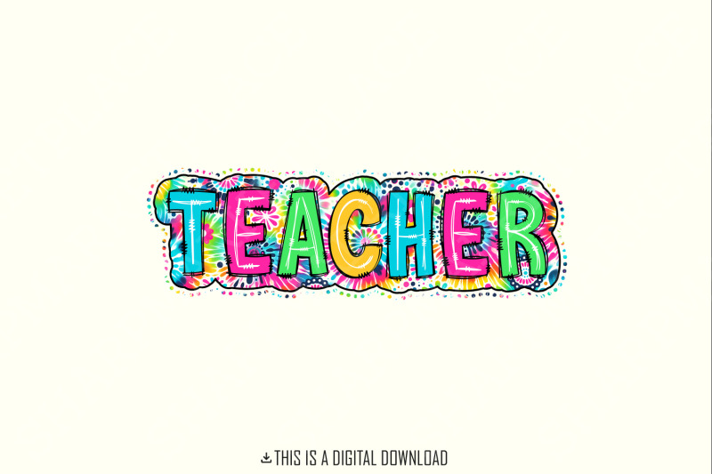 teacher-png-bright-paisley-floral-scribble-doodle-school-digital-file-sublimation-download-dtf-bright-floral-trendy-teacher-png