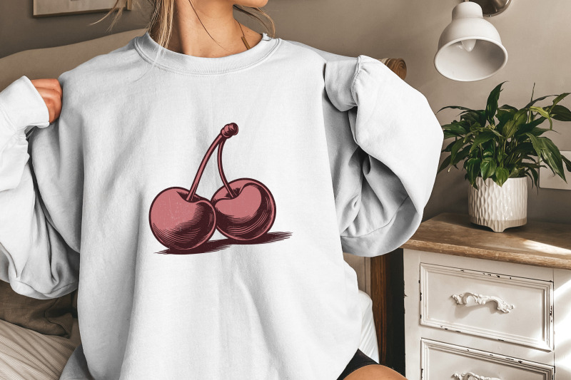 retro-80s-style-cherry-png-trendy-coquette-aesthetic-design-soft-girl-bow-digital-download-shirt-design-sublimation-print