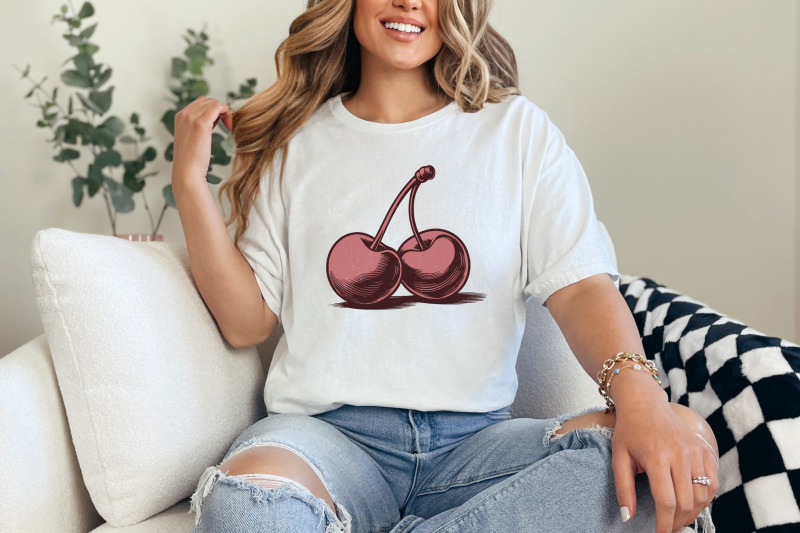 retro-80s-style-cherry-png-trendy-coquette-aesthetic-design-soft-girl-bow-digital-download-shirt-design-sublimation-print