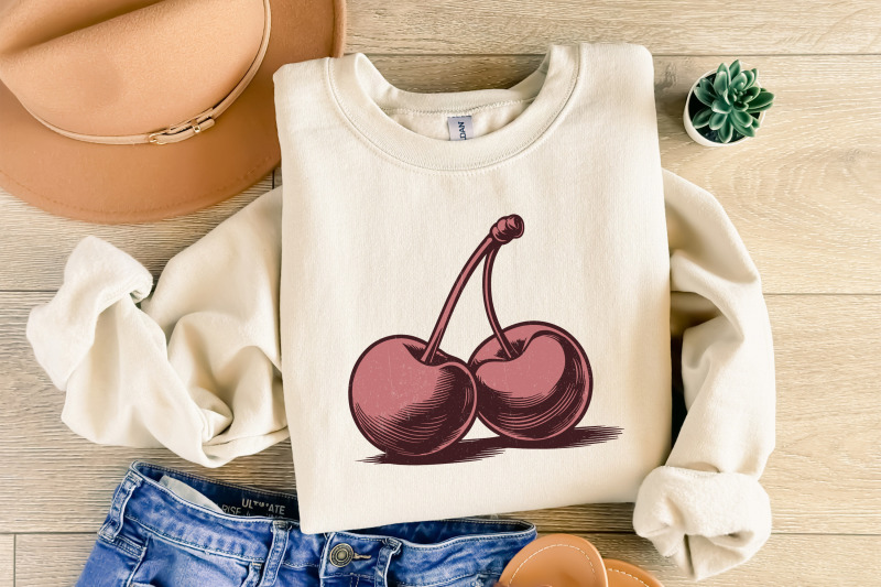 retro-80s-style-cherry-png-trendy-coquette-aesthetic-design-soft-girl-bow-digital-download-shirt-design-sublimation-print