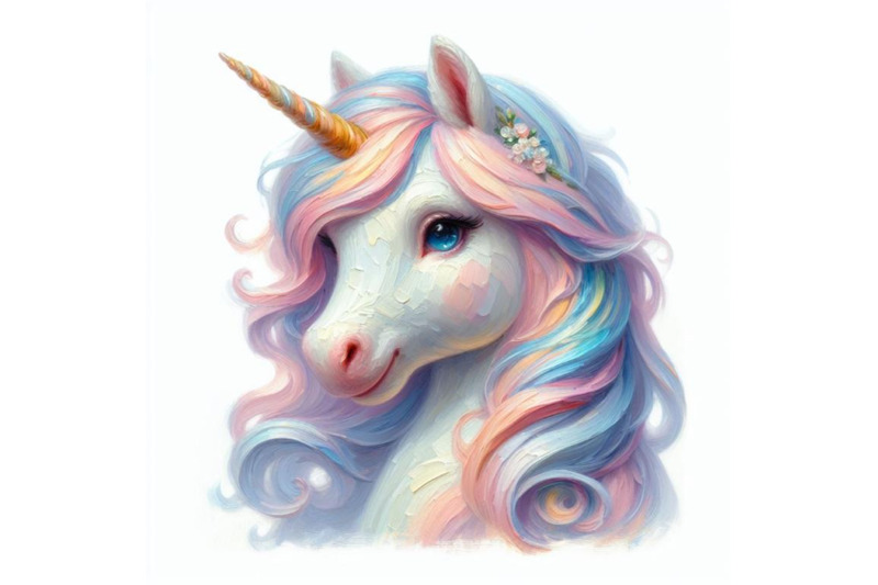 4-portrait-of-cute-unicorn