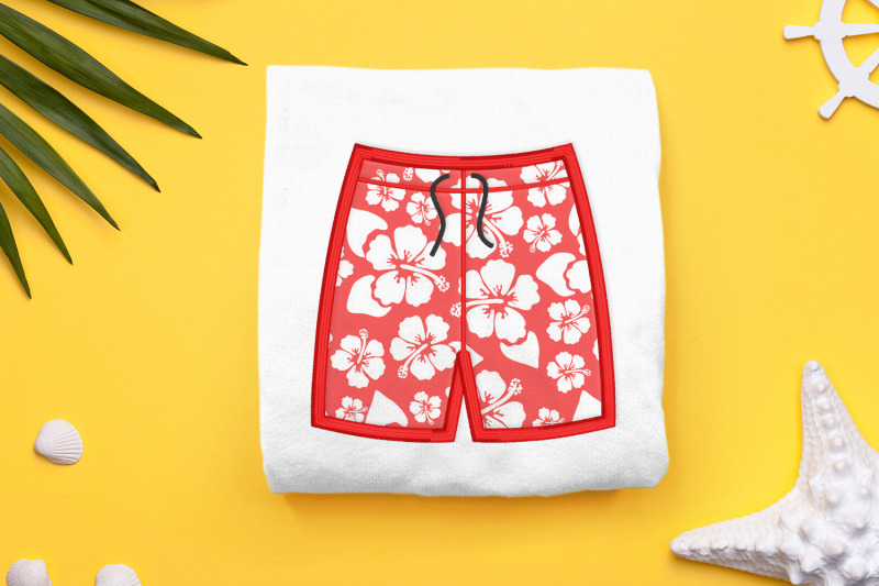 swim-trunks-shorts-applique-embroidery