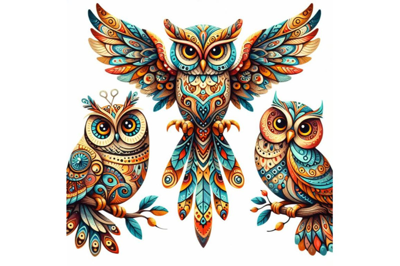 4-decorative-owls