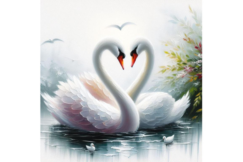 4-art-romantic-swan-couple-art-love