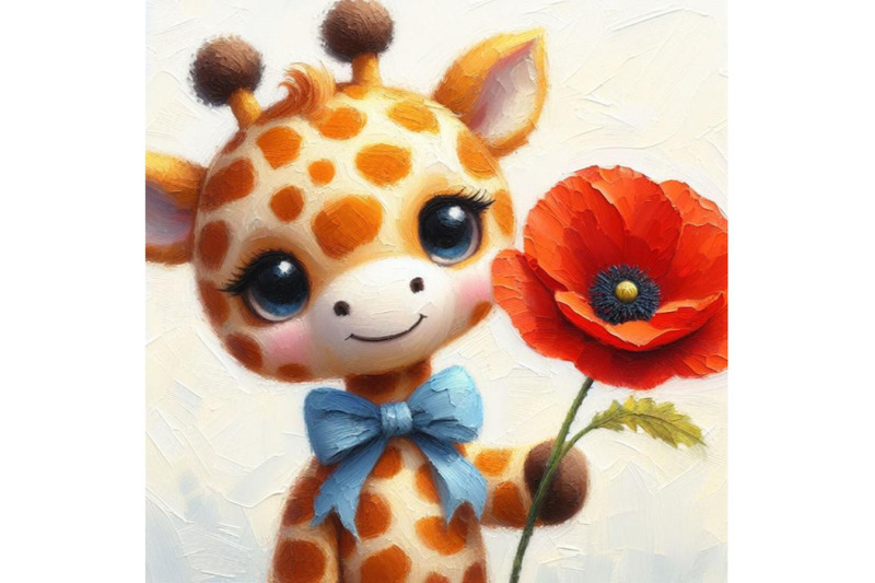 4-cute-teddy-giraffe-holding-a-red-po