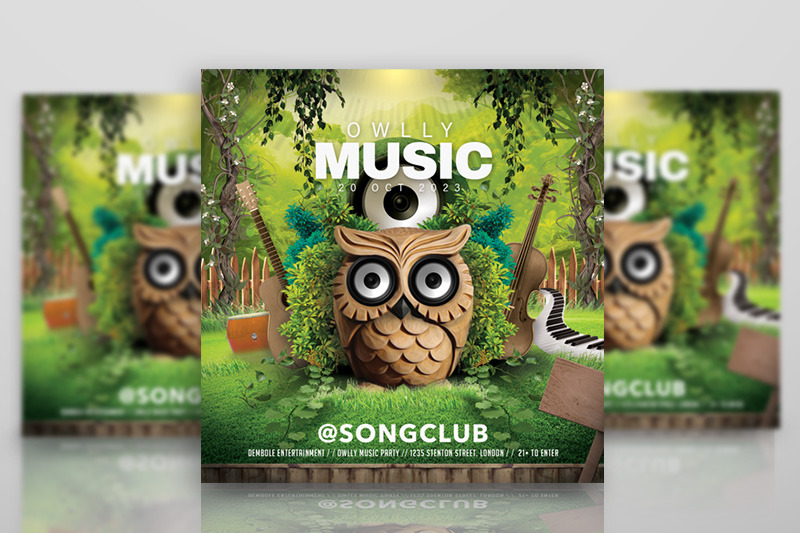 owly-music-flyer-template