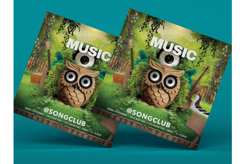 owly-music-flyer-template