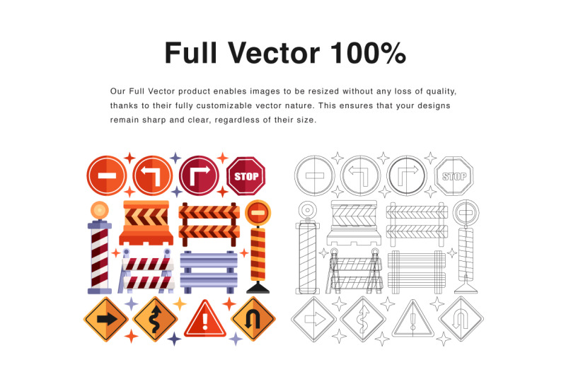 traffic-elements-vector-illustration