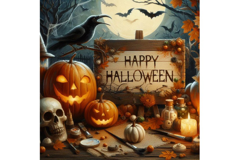 4-halloween-background-with-wooden