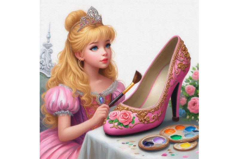 4-princess-and-her-shoe