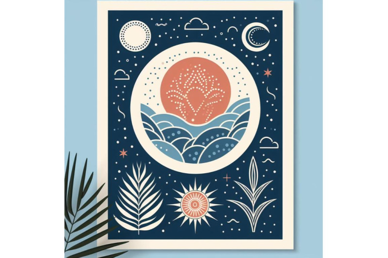 4-abstract-sun-print-boho-minimalist