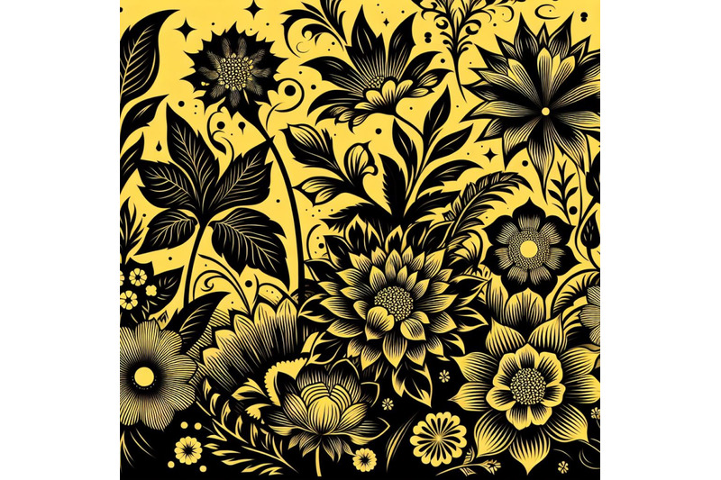 a-bundle-of-4-utiful-flower-patternutiful-flower-pattern