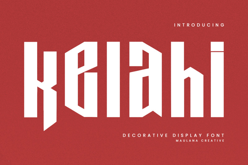 kelahi-decorative-display-font