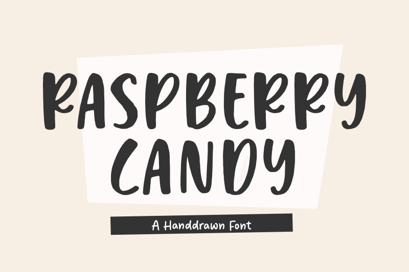 raspberry-candy-handwritten-font