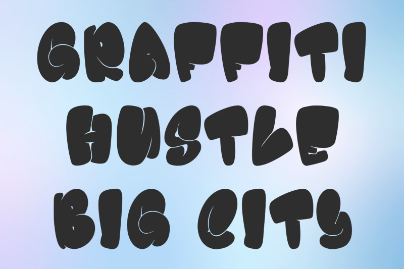 boizz-graffiti-bubble-display-font