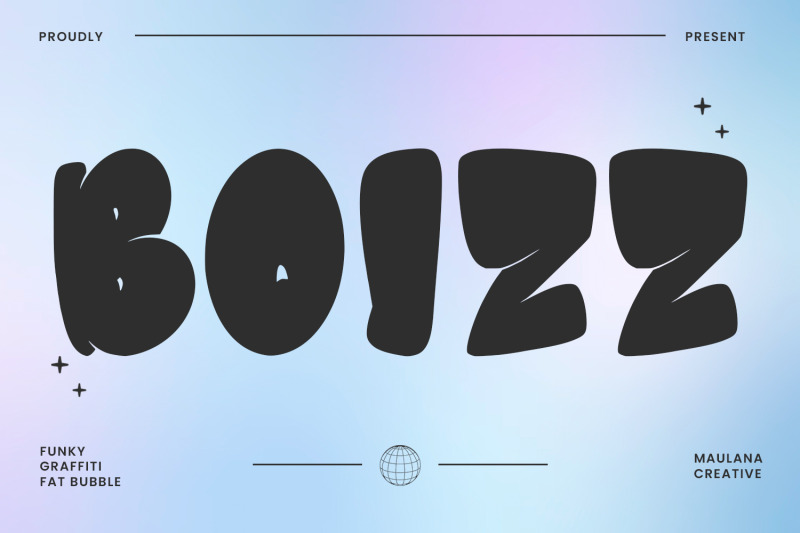 boizz-graffiti-bubble-display-font