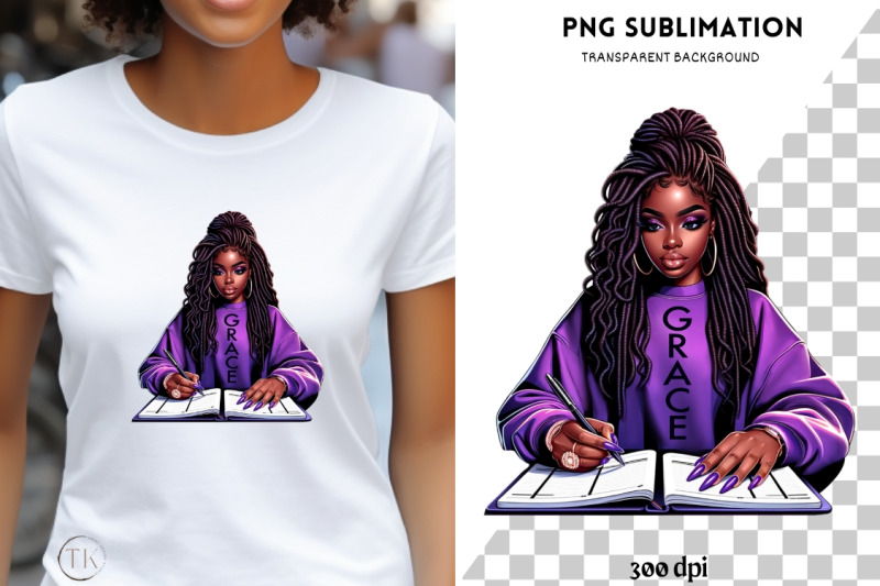 black-woman-png-digital-downloads