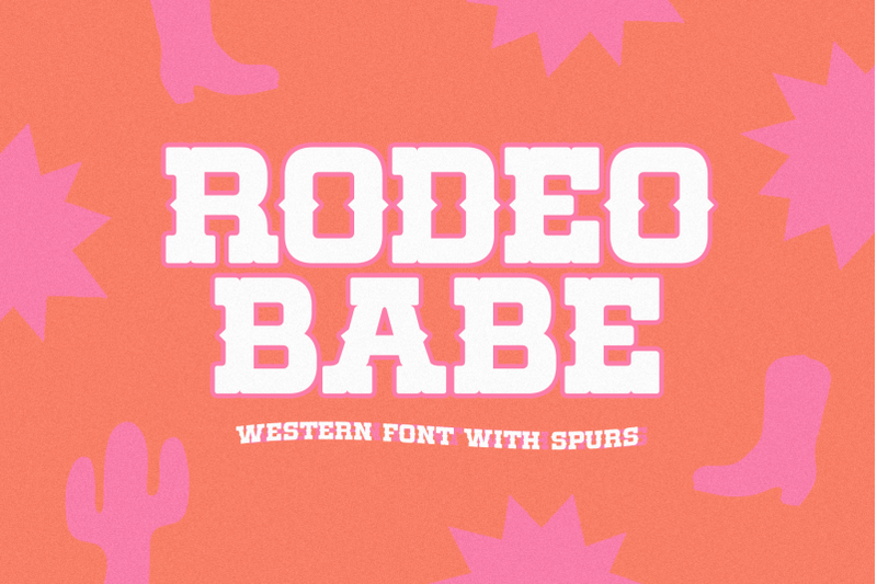 rodeo-babe-western-spur-font