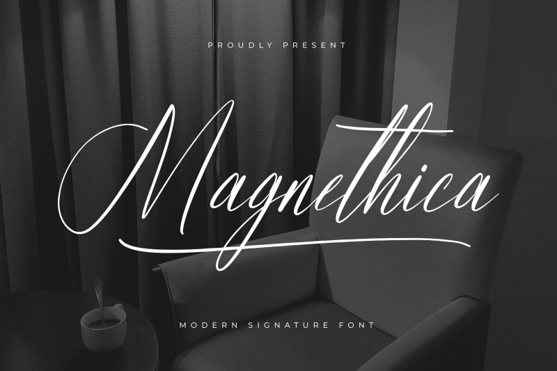 magnethica-modern-signature-font