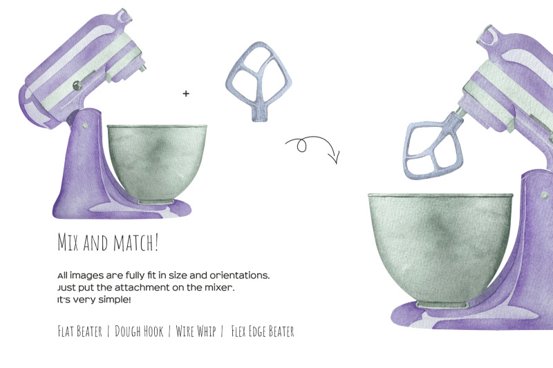 watercolor-bakery-mixer-clipart-purple-kitchen-utensils-21-png