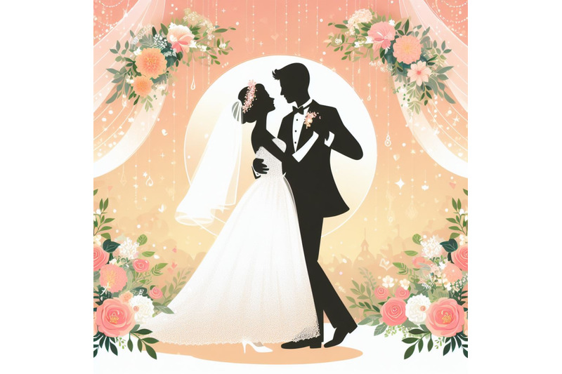 a-bundle-of-toon-bride-and-groom-first-dance-w