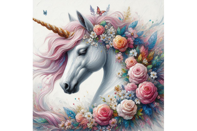 a-bundle-of-icorn-with-flowers