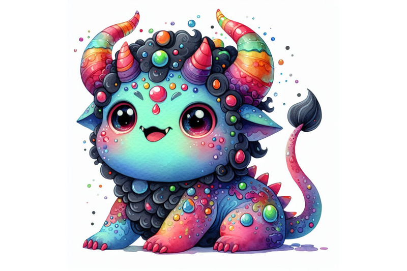 a-bundle-of-03-cute-and-colorful-cartoon-demon