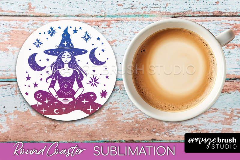 celestial-coaster-sublimation-boho-mystical-round-coaster