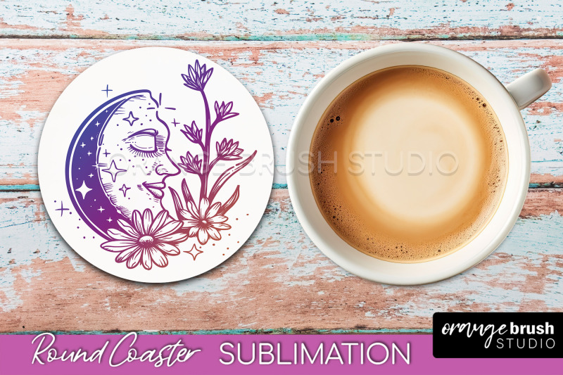 celestial-coaster-sublimation-boho-mystical-round-coaster