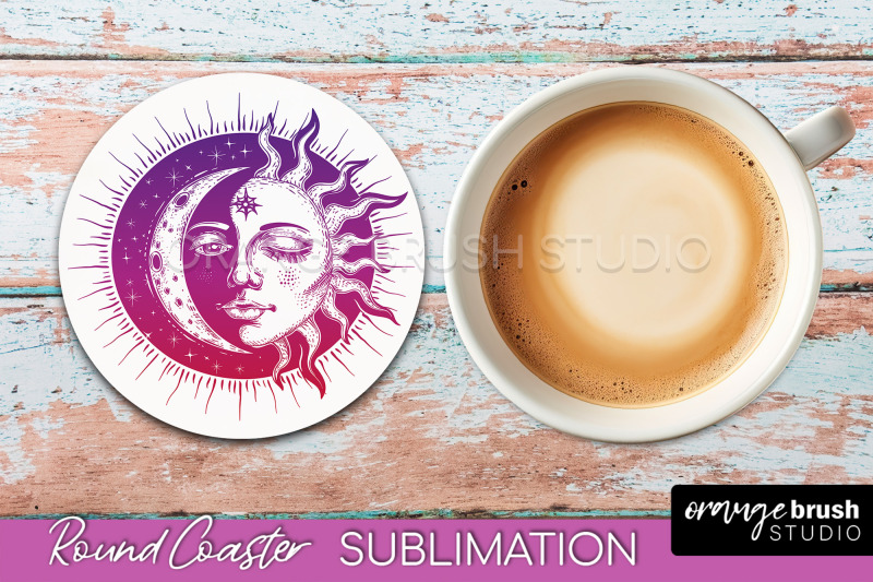 celestial-coaster-sublimation-boho-mystical-round-coaster