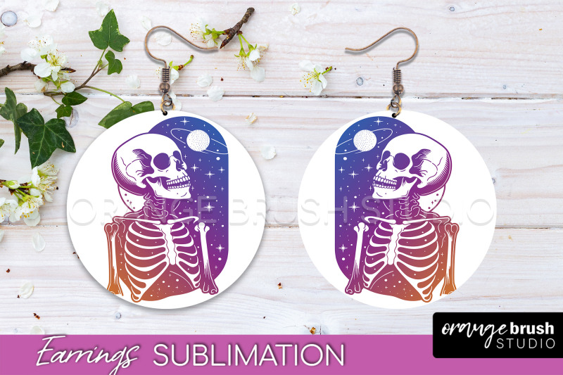 boho-mystical-round-earrings-sublimation-celestial-earrings