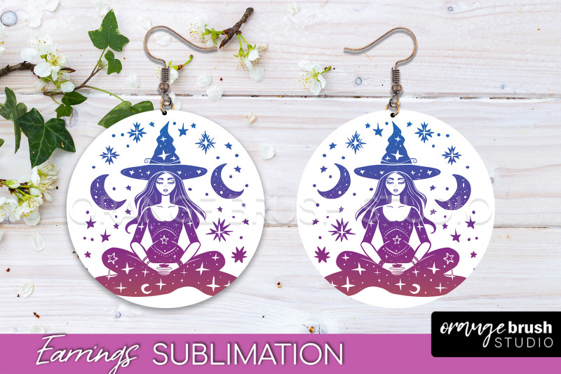 boho-mystical-round-earrings-sublimation-celestial-earrings