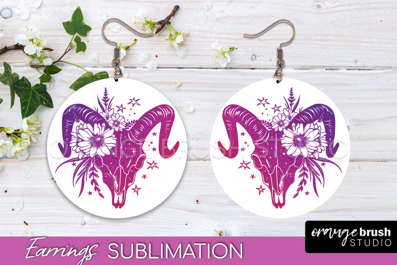 boho-mystical-round-earrings-sublimation-celestial-earrings