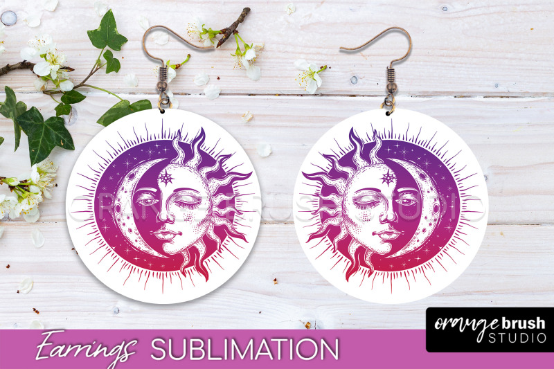 boho-mystical-round-earrings-sublimation-celestial-earrings