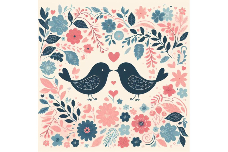 a-bundle-of-4-cute-love-birds-for-valentine-s-day